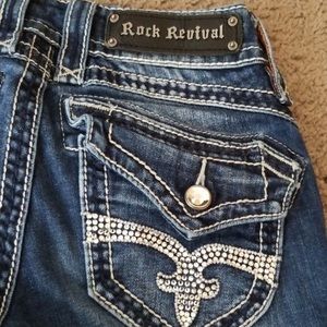 Super cute Rock revival jeans!